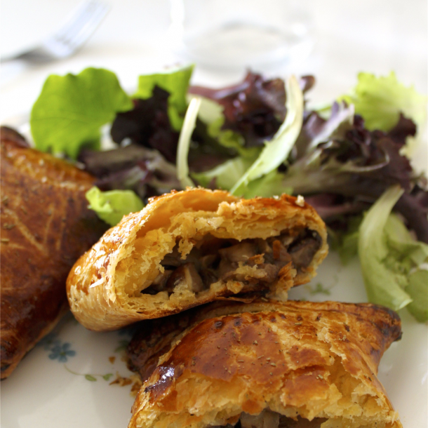  Feuilletés aux champignons 