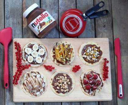 6 ingrédients que l’on peut ajouter sur une crêpe au Nutella®