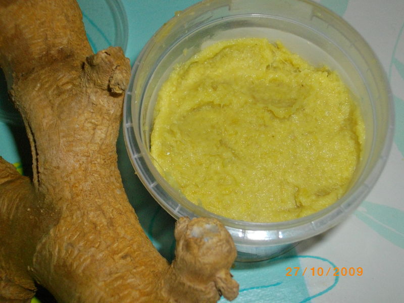 Purée de gingembre
