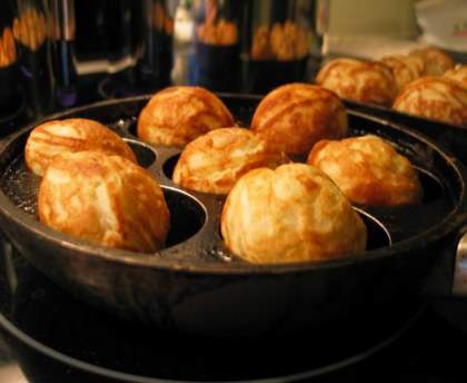 Ableskiver  (boules danoises)