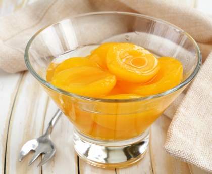 Abricots au sirop maison