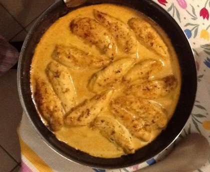 Aiguillettes de poulet marinées au citron
