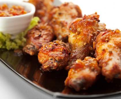 Ailerons de poulet marinés