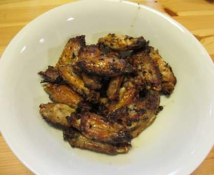 Ailes de poulet au citron et citron vert