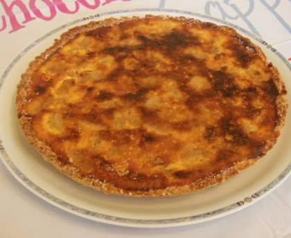 Amatxi (Tarte aux poires et crème brûlée)