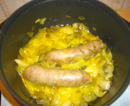 Andouillette aux poireaux