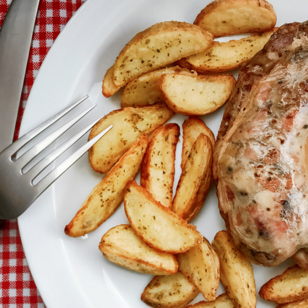 Andouillettes sauce roquefort 