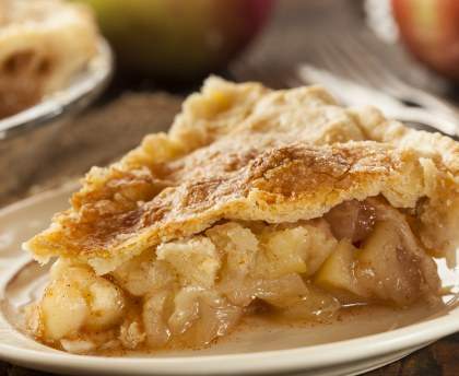 Apple pie à la vanille