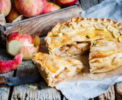 Apple pie légère