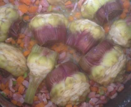 Artichauts à la barigoule (Provence)