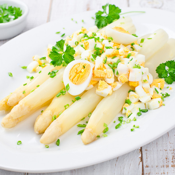 Asperges aux fines herbes 
