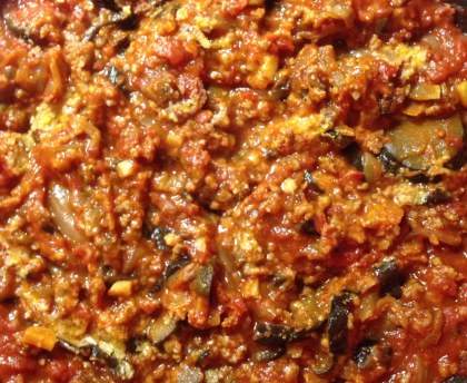 Aubergines à l'ail