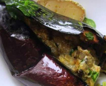 Aubergines farcies à la bonifacienne