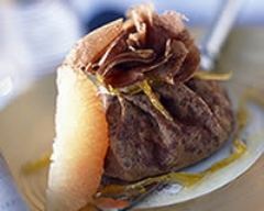 Aumônières chocolat, pamplemousse et orange