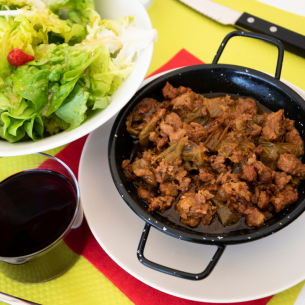 Axoa de veau au Thermomix