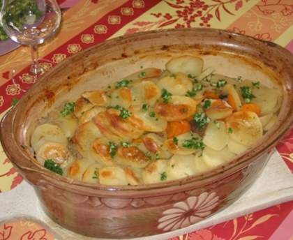 Baeckeoffe au poisson