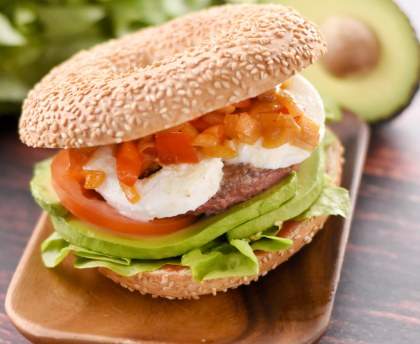 Bagel mexicain