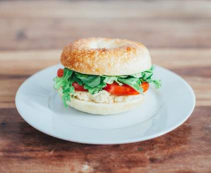 Bagels aux poivrons 