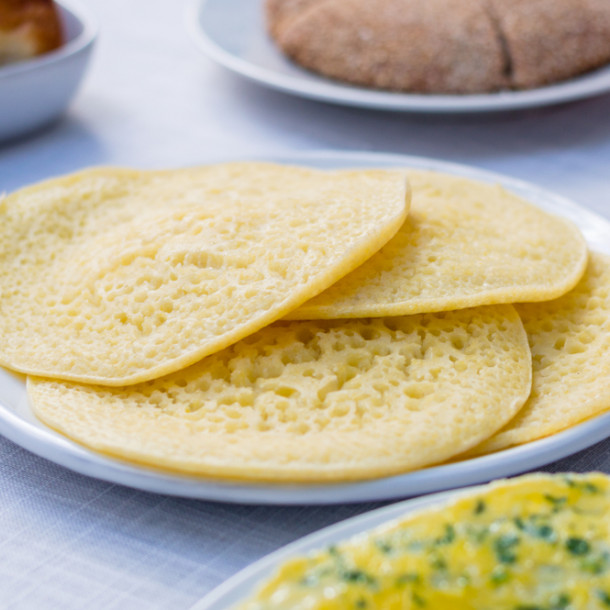 Baghrir au Thermomix 