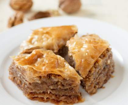 Baklava aux noix