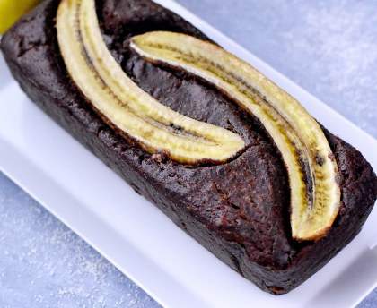 Banana bread au chocolat
