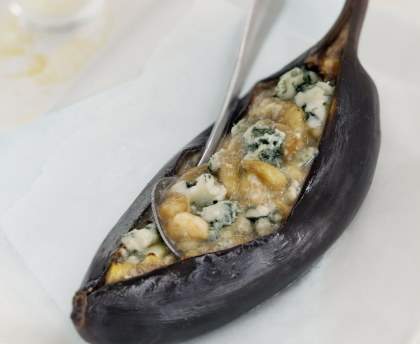 Banane au roquefort