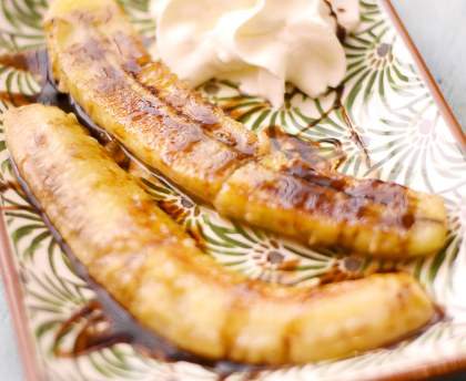 Bananes flambées simples et très rapides