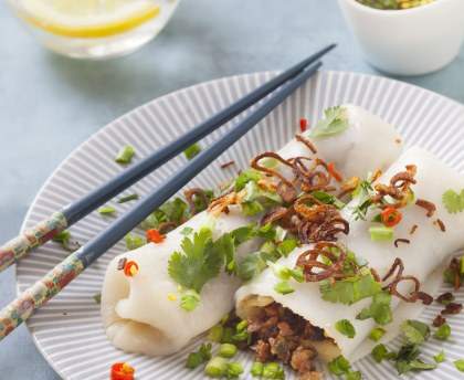 Banh Cuon  (crêpes vietnamiennes)