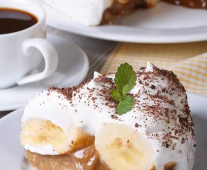 Banoffy / banoffee pie (Angleterre)