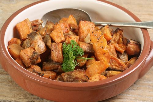 Batata harra four