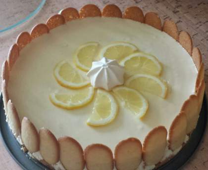 Bavarois au citron