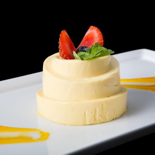 Bavarois aux mirabelles au Thermomix