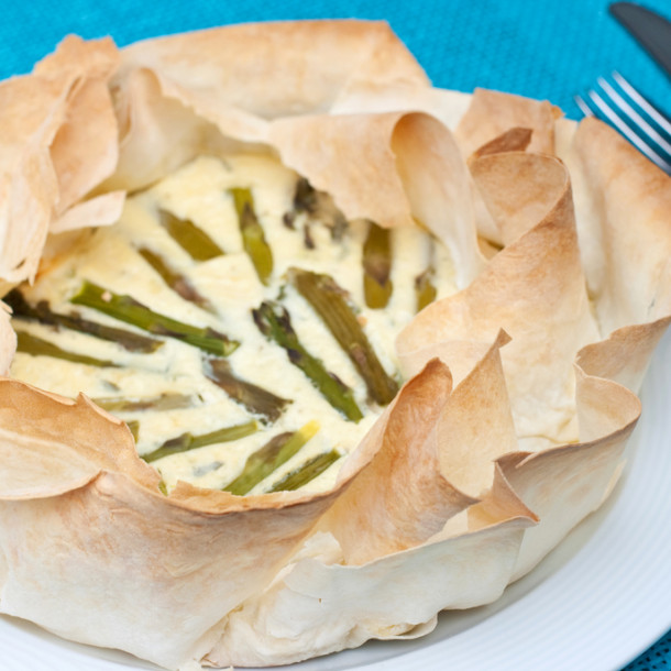 Bavarois d’asperge au saumon au Thermomix