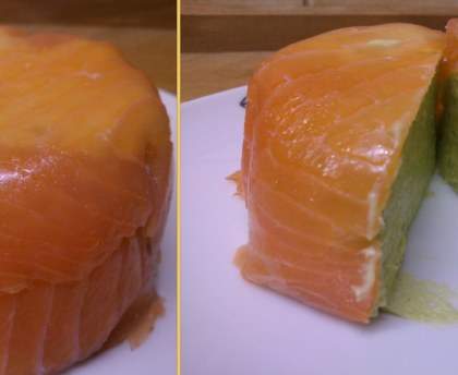 Bavarois d'avocat