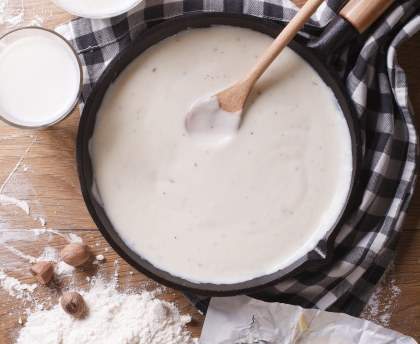Béchamel express inratable