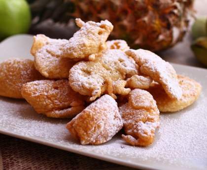Beignet à l'ananas