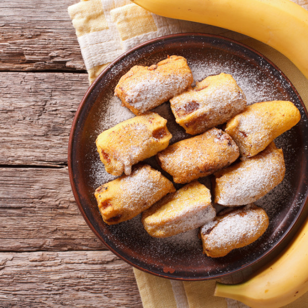 Beignets au Nutella® et à la banane