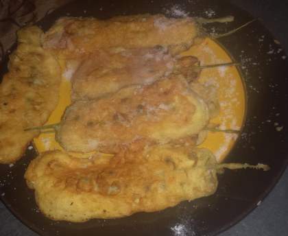 Beignets aux fleurs d'acacias (placki, recette polonaise)