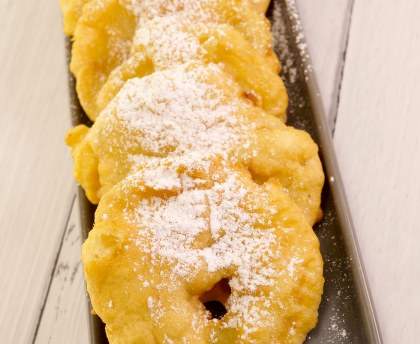 Beignets aux pommes très faciles