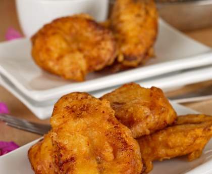 Beignets banane de la Réunion
