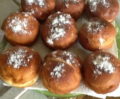Beignets de confiture ou Nutella à la map (machine à pain)