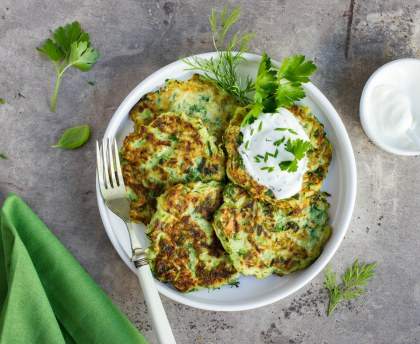 Beignets de courgettes à l'aixoise