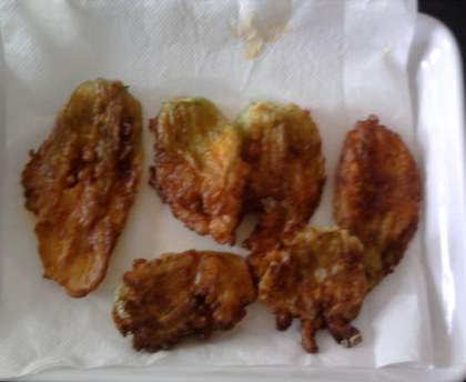 Beignets de fleurs de courgettes faciles