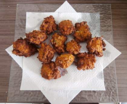 Beignets de poisson et crevettes