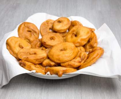 Beignets de pomme de mon papi
