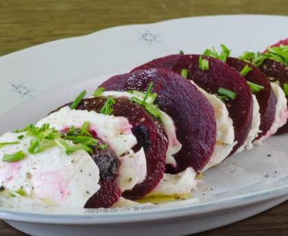 Betterave à la mozzarella