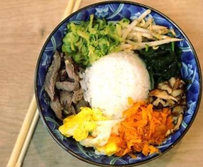 Bibimbap coréen