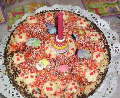 Biscuit d'anniversaire pour les enfants