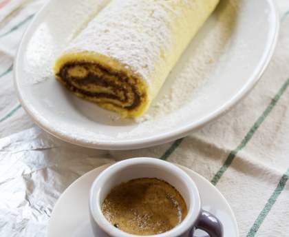 Biscuit roulé au nutella