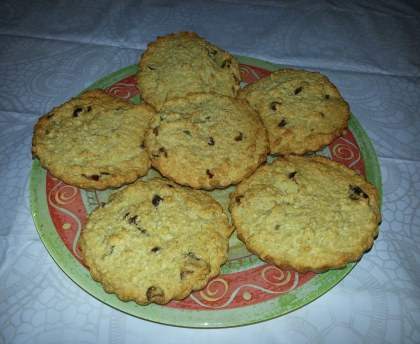 Biscuits à la banane et aux dattes - Sans gluten, sans lactose